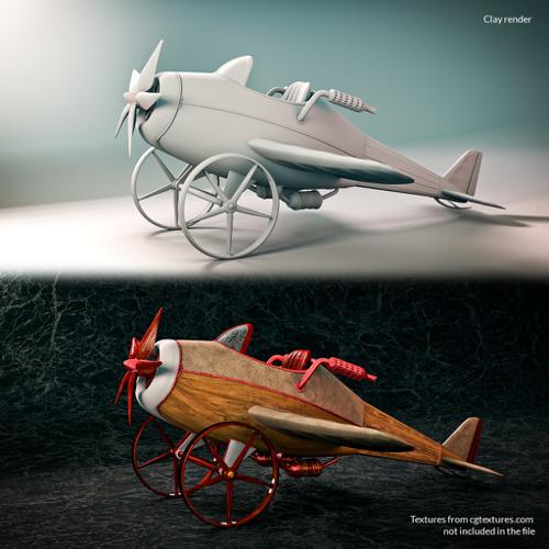 Steampunk Mini Aircraft preview image